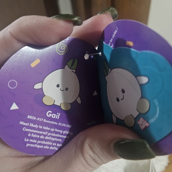 NWT Gail the Garlic RootBumz 7.5" Bumbumz - Picture 5 of 5